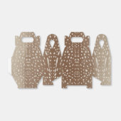Fawn Spots Baby Herten Dierenprint Patroon Bedankdoosjes (Uitgevouwen)