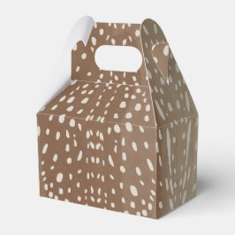 Fawn Spots Baby Herten Dierenprint Patroon Bedankdoosjes