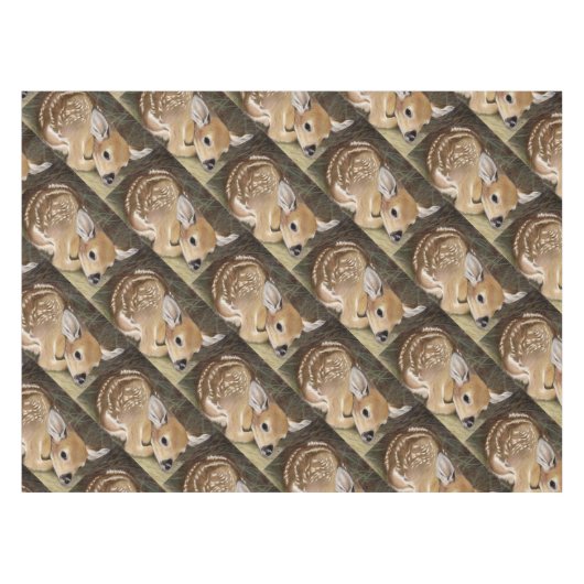 Fawn Tafelkleed (Voorkant (Horizontaal))