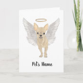 Fawn Tan Cream Chihuahua Kaart (Voorkant)