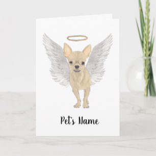 Fawn Tan Cream Chihuahua Kaart