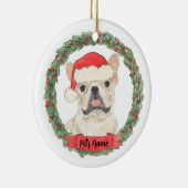 Fawn Tan Cream Frenchie French Bulldog Keramisch Ornament (Rechts)
