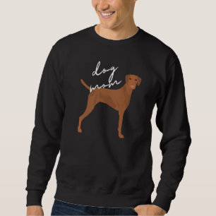 Fawn Vizsla Hond Moeder Vrouw Trui