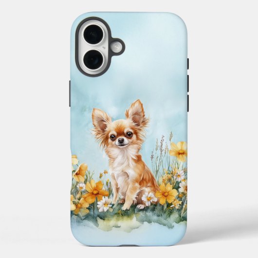 Fawn & White Chihuahua - Stoere telefoonhoes Case-Mate iPhone Case (Achterkant)