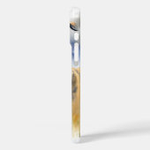 FAWN & WHITE GREYHOUND IN HET WILDFLOWERVELD Case-Mate iPhone CASE (Achterkant / Links)