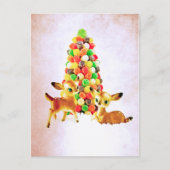  Fawns beroemd gemaakt door Gumdrop Tree Briefkaart (Voorkant)