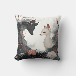 Fawns in licht en schaduw kussen