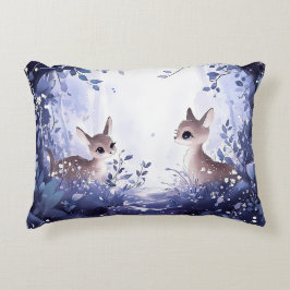 Fawns in Twilight Accent Kussen