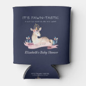 Fawntastic Deer Het is een meisje Baby shower guns Blikjeskoeler (Voorkant)