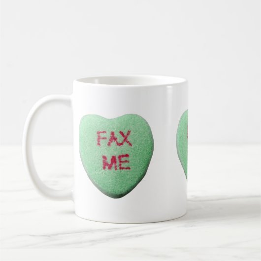 Fax me hart koffiemok (Links)