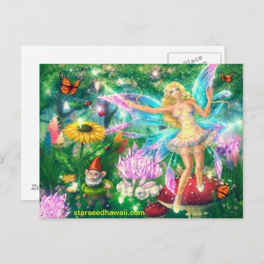 fay2, starseedhawaii.com briefkaart (Voorkant / Achterkant)