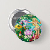 fay2 , starseedhawaii.com ronde button 5,7 cm (Voorkant /achterkant)