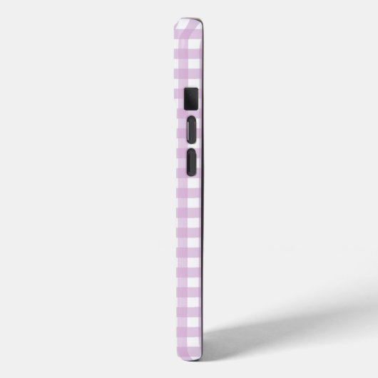 Faye and Lauren Soft Purple Gingham Case-Mate iPhone Case (Achterkant / Links)