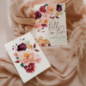 Faye Bourgondië Herfst verliefd op Vrijgezellenfee Kaart