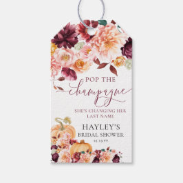 Faye Burgundy Fall Floral Pop The Champagne Cadeaulabel