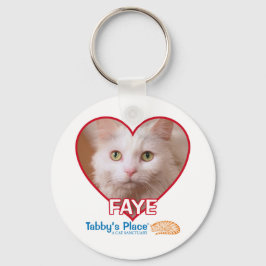 Faye - Button Style Sleutelhanger