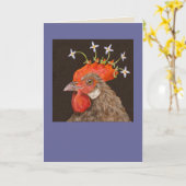 Faye Dawn de kipkaart Kaart (Gele Bloem)