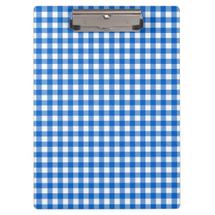 Faye en Laure Blue Gingham Klembord