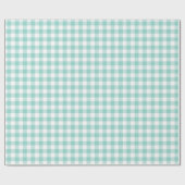 Faye en Lauren Aqua Pset Cadeaupapier (Vlak)