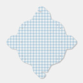 Faye en Lauren Blauw Geruit Bedankdoosjes (Uitgevouwen)