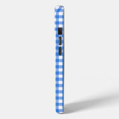 Faye en Lauren Blauwe Gingham Case-Mate iPhone Case (Achterkant / Links)