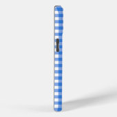 Faye en Lauren Blauwe Gingham Case-Mate iPhone Case (Achterkant / Rechts)
