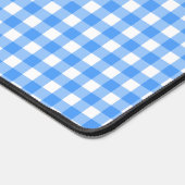Faye en Lauren Blue Gingham Bureaumat (Hoek)