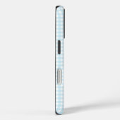 Faye en Lauren Blue Gingham Case-Mate iPhone Case (Achterkant / Rechts)