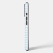 Faye en Lauren Blue Gingham Case-Mate iPhone Case (Achterkant / Links)