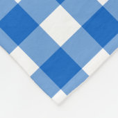 Faye en Lauren Blue Pset Fleece Deken (Hoek)