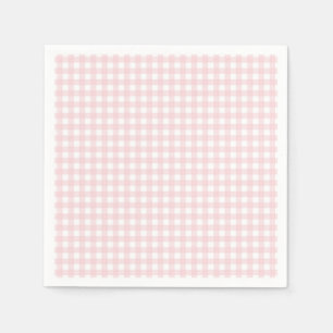Faye en Lauren Blush Gingham Servet