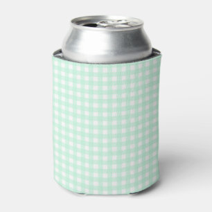 Faye en Lauren Bright Green Gingham Blikjeskoeler