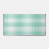 Faye en Lauren Bright Green Gingham Bureaumat (Voorkant)
