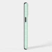 Faye en Lauren Bright Green Gingham iPhone Hoesje (Rechterkant)