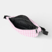 Faye en Lauren Bright Pink Gingham Heuptasje (Open)