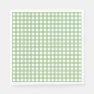 Faye en Lauren Classic Green Gingham Servet
