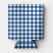 Faye en Lauren Dark Blue Gingham Blikjeskoeler (Voorkant)