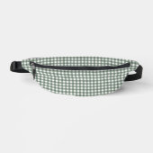 Faye en Lauren Dark Green Gingham Heuptasje (Voorkant)