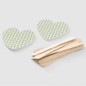 Faye en Lauren Gingham Handwaaier (Niet-gemonteerd)