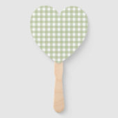 Faye en Lauren Gingham Handwaaier (Voorkant)