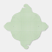 Faye en Lauren Green Classic Plaid Bedankdoosjes (Uitgevouwen)