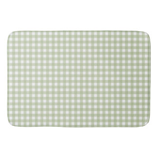 Faye en Lauren Green Gingham 1 Badmat