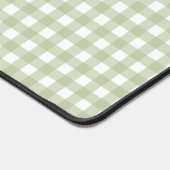 Faye en Lauren Green Gingham Bureaumat (Hoek)