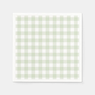 Faye en Lauren Green Plaid Servet