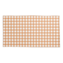 Faye en Lauren Herfst Gingham Kussensloop