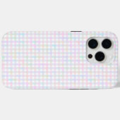 Faye en Lauren Kleurrijke Gingham Case-Mate iPhone Case (Achterkant (horizontaal))