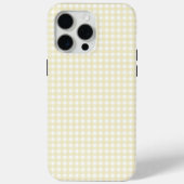 Faye en Lauren Lemon Yellow Gingham Case-Mate iPhone Case (Achterkant)
