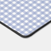 Faye en Lauren Light Blue Gingham Bureaumat (Hoek)