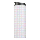 Faye en Lauren Multicolor Gingham Thermosbeker (Geroteerd rechts)