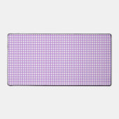 Faye en Lauren Paars Gingham Bureaumat (Voorkant)